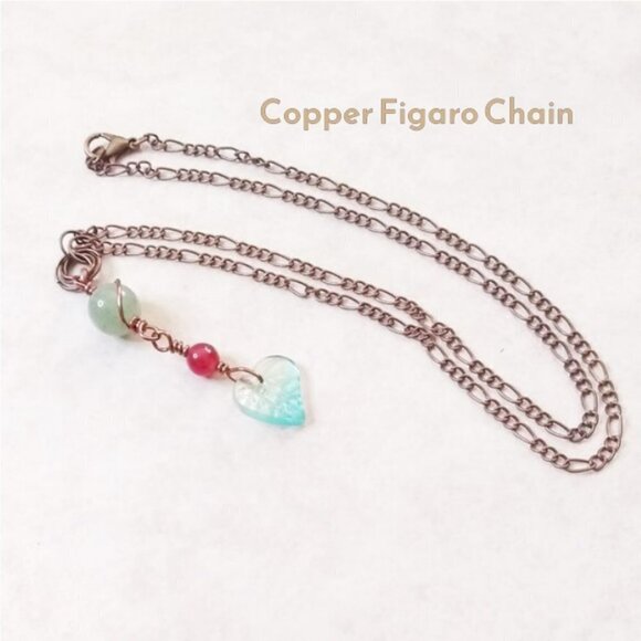 Copper or Bronze Chains! Add to your Pendants! Choose 1! Made to Order 16-24" - Picture 8 of 16